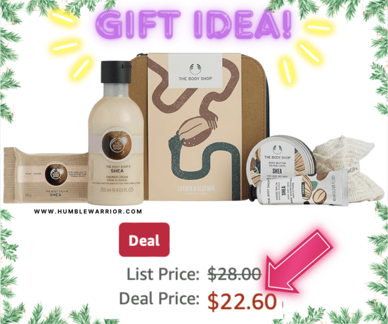 The Body Shop Lather & Slather Body Care Gift Set!